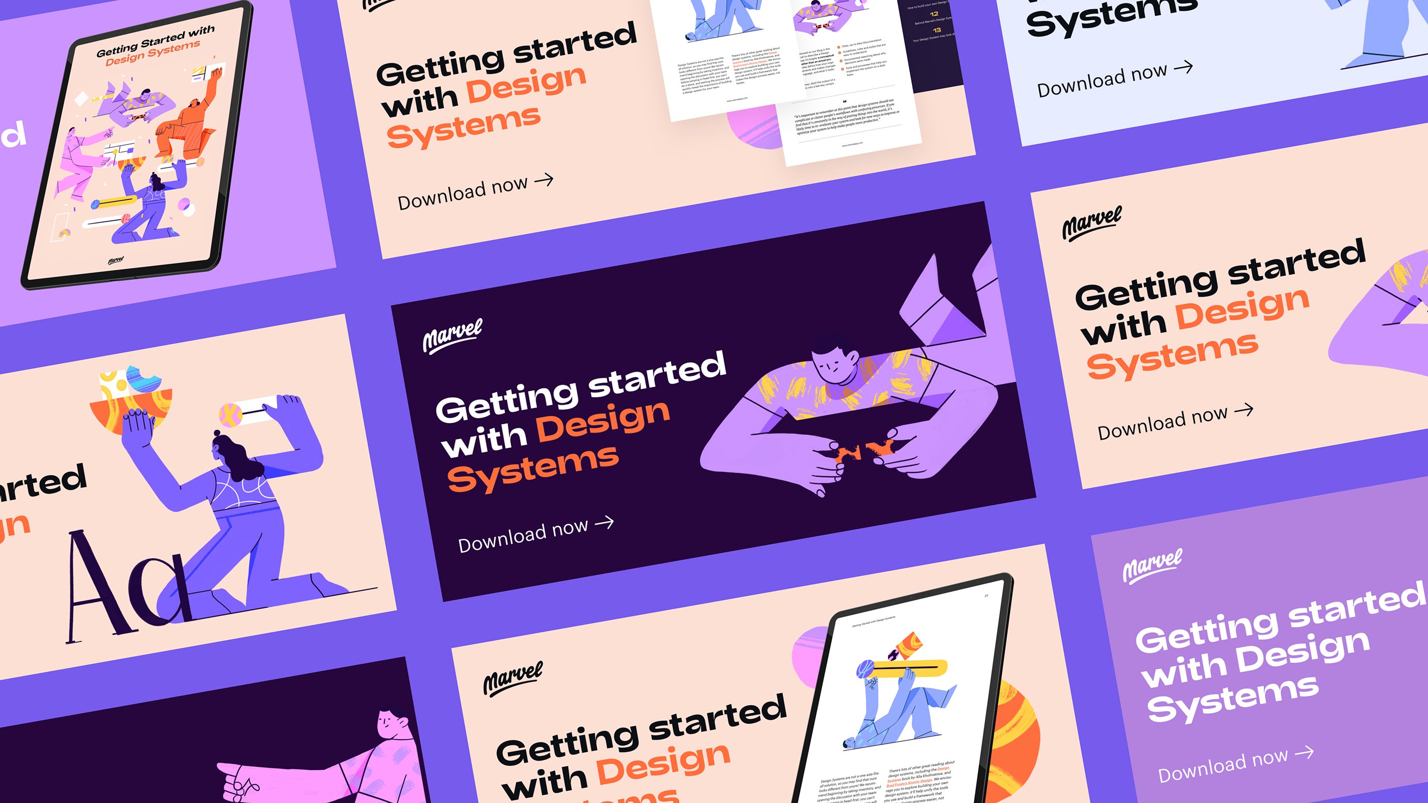 organic social banners