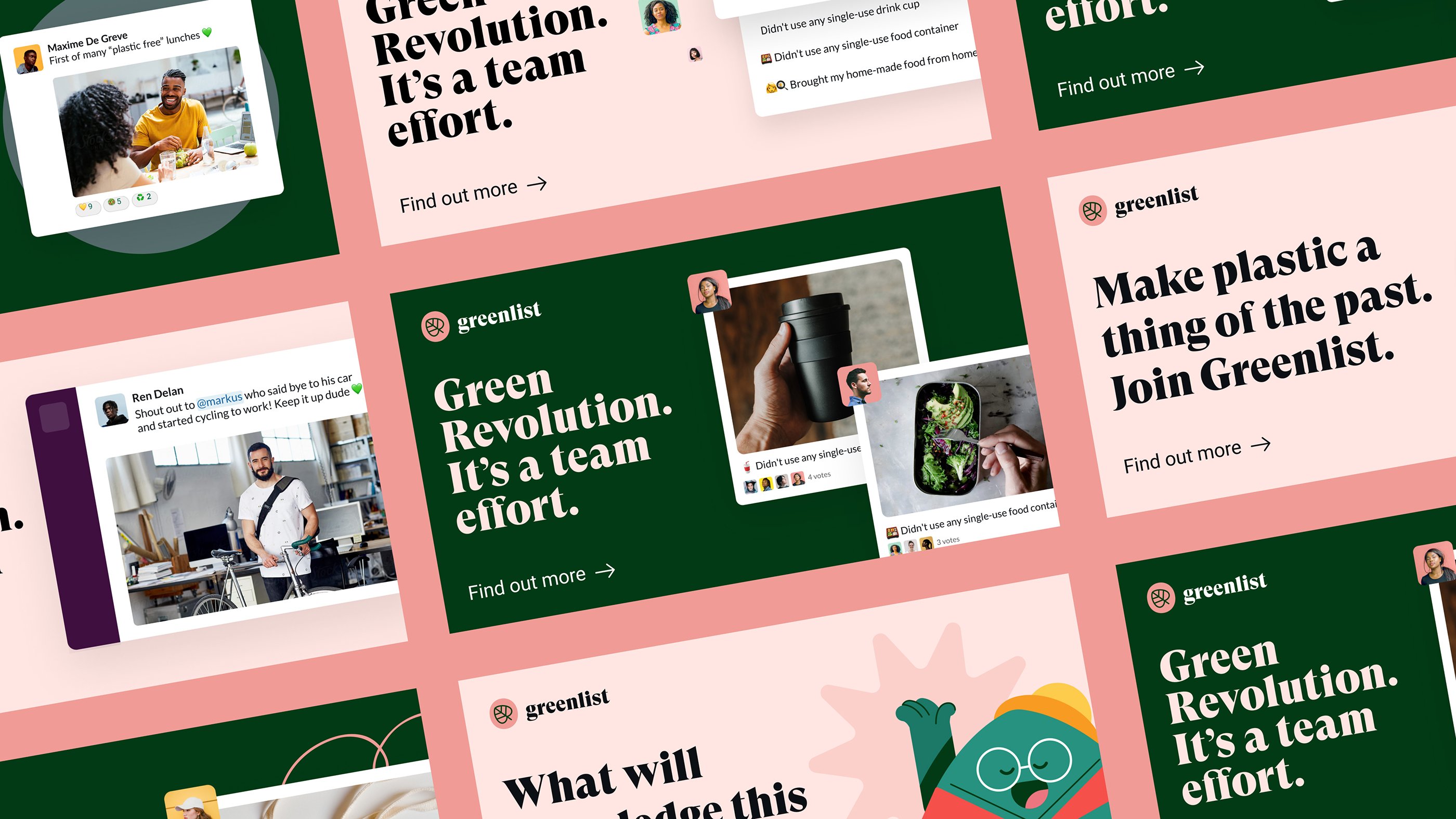 Greenlist Social overview
