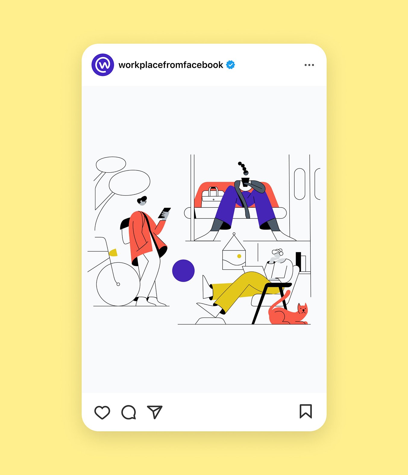 Hybrid Work Illustration