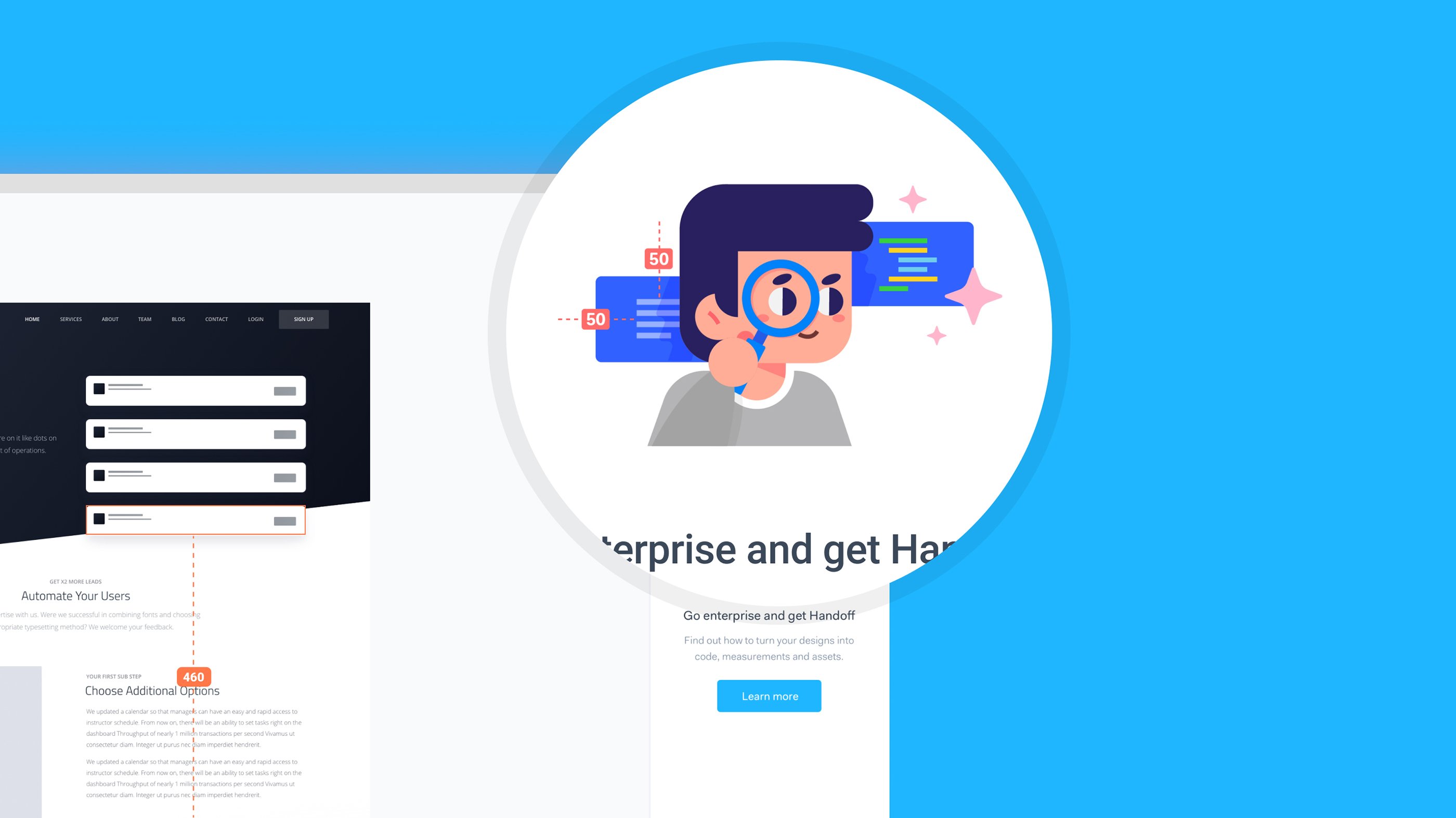 Marvel Handoff Empty State