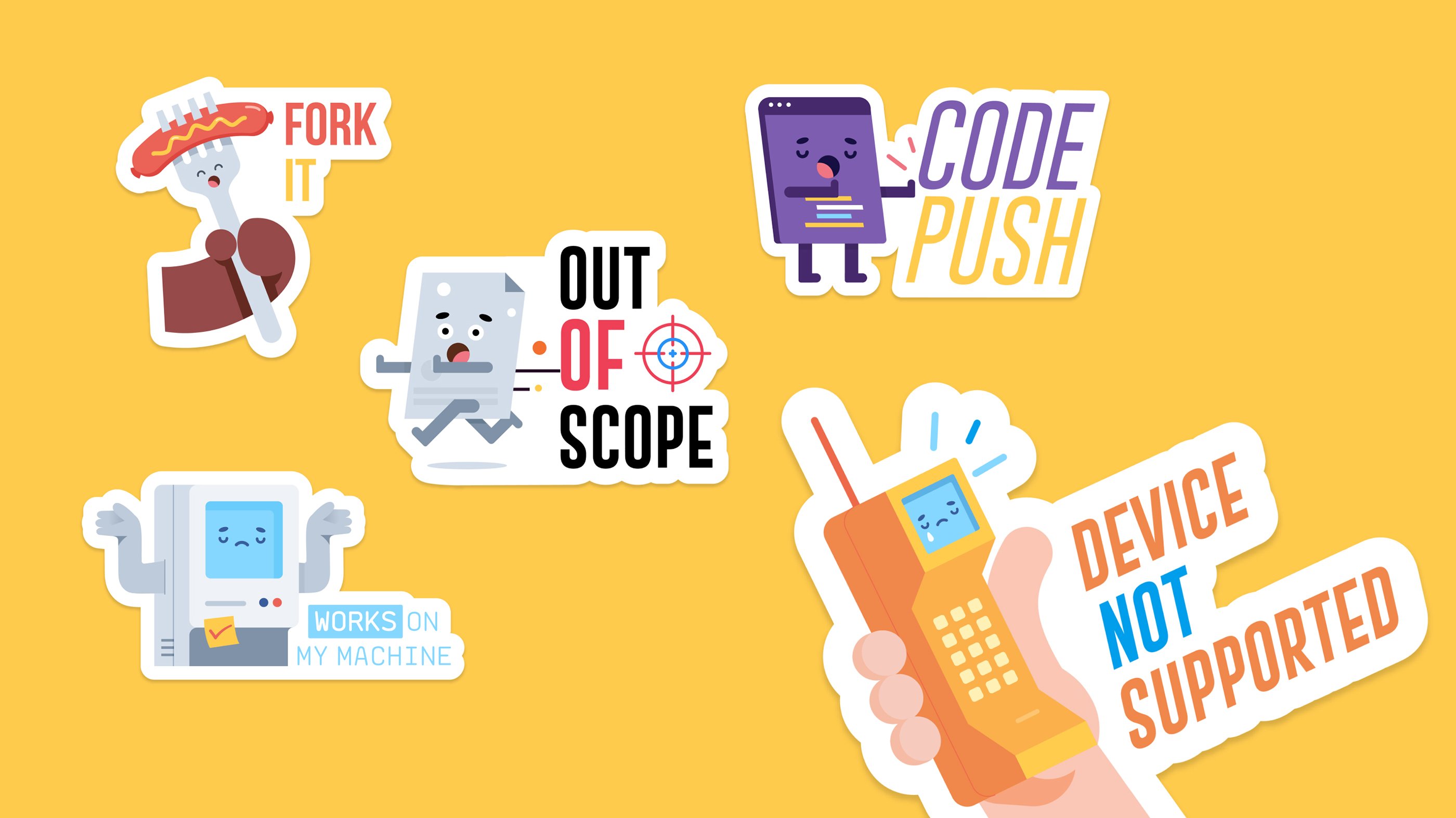 Marvel Handoff Stickers