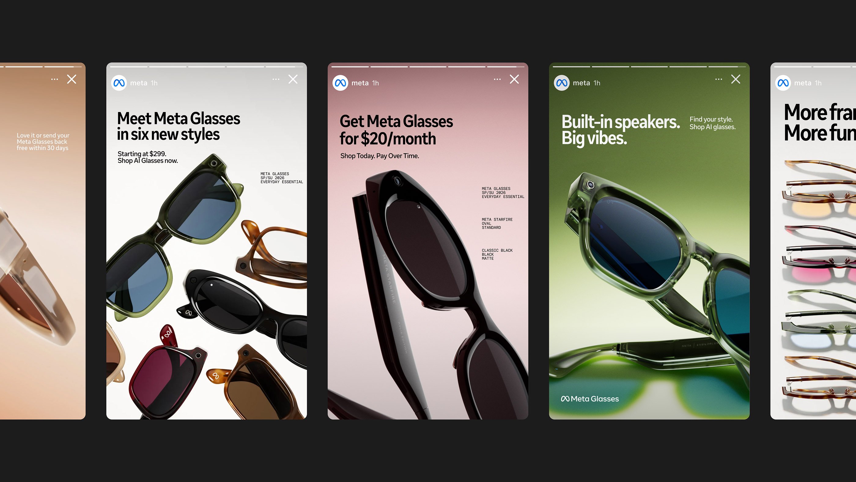 Meta Glasses Social Ads