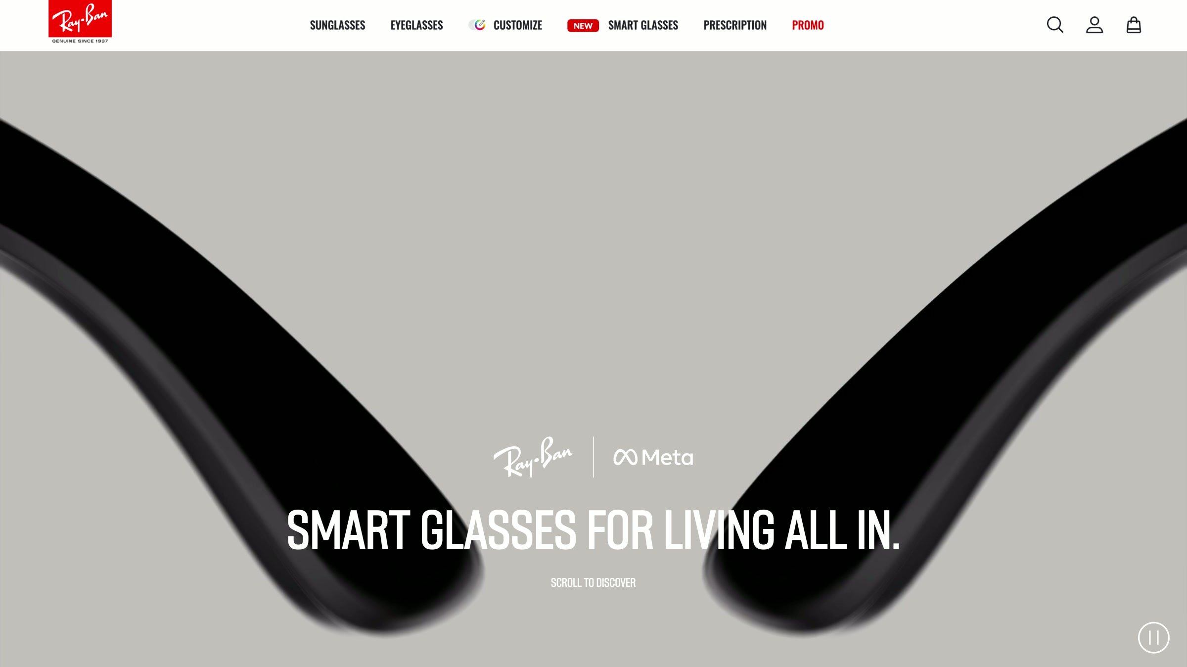 RayBan Website