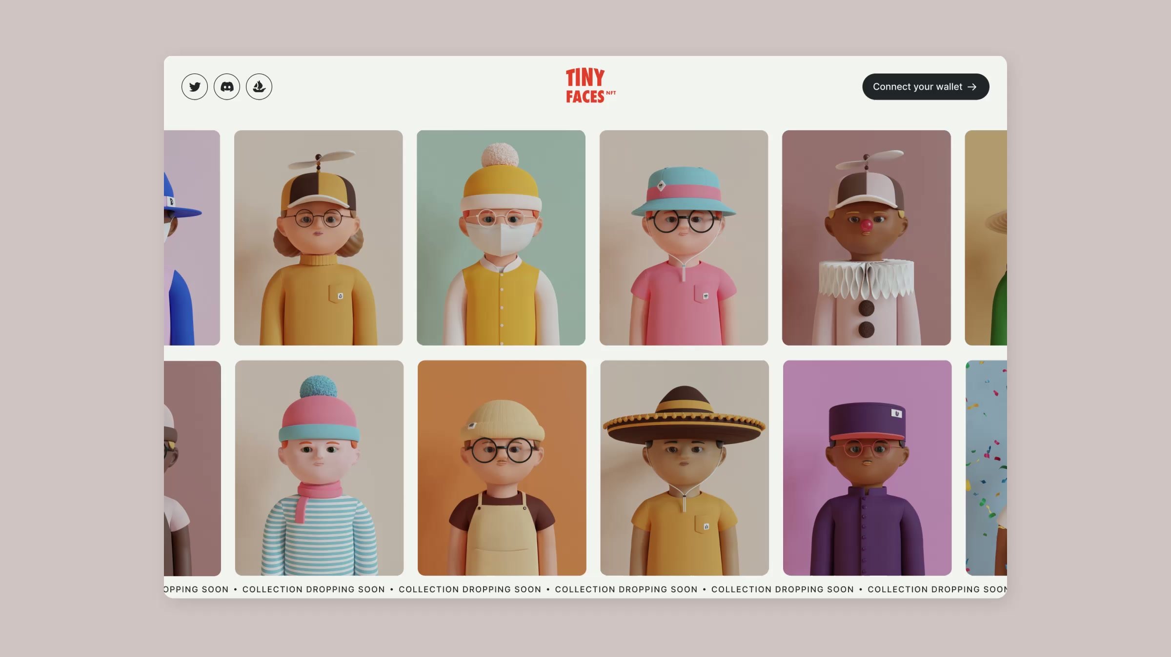 TinyFaces Website