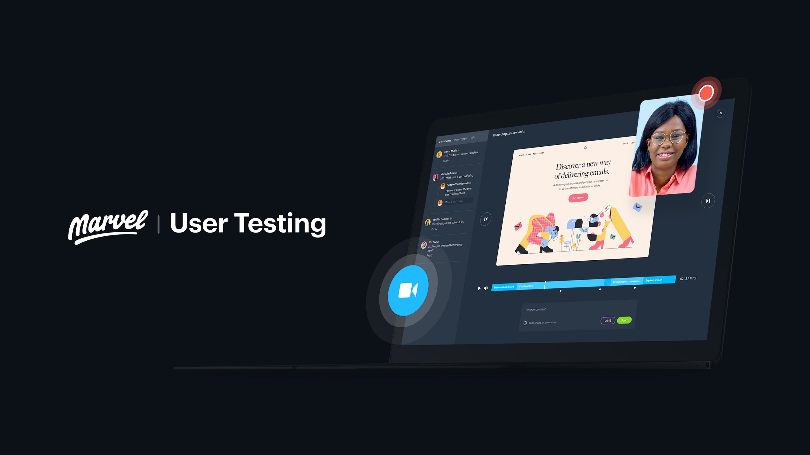 Marvel User Testing Key Visual