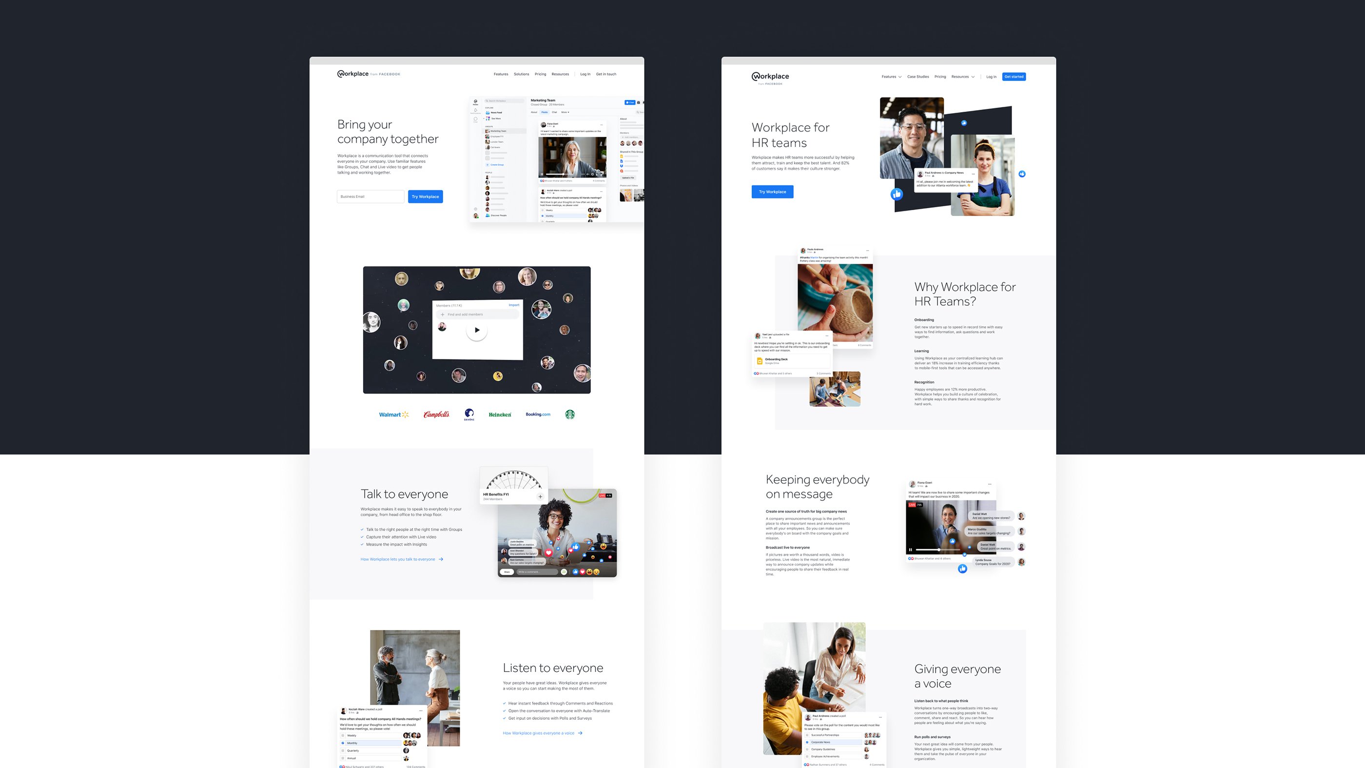 Workplace Marketing Website